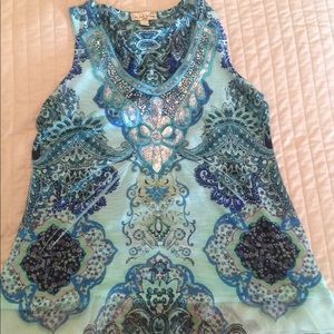Hand sewn mosaic top